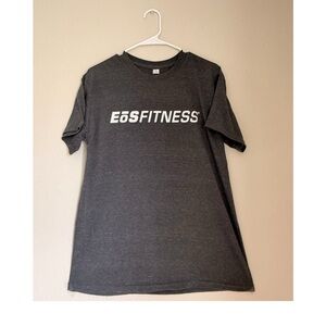 EōS Fitness Logo Graphic T-Shirt | Charcoal Grey | Size Medium